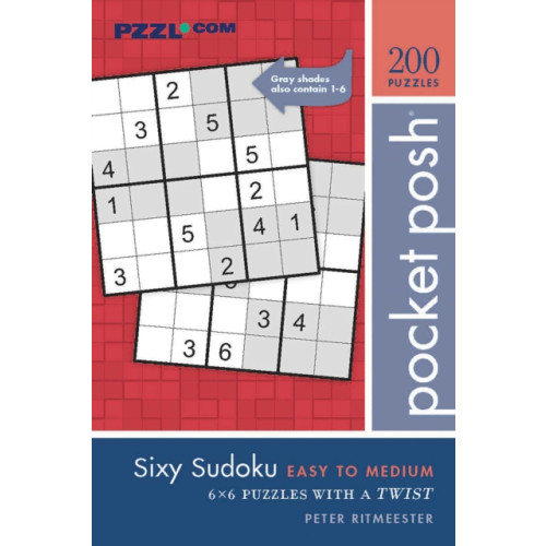 Andrews McMeel Publishing Pocket Posh Sixy Sudoku Easy to Medium (häftad, eng)