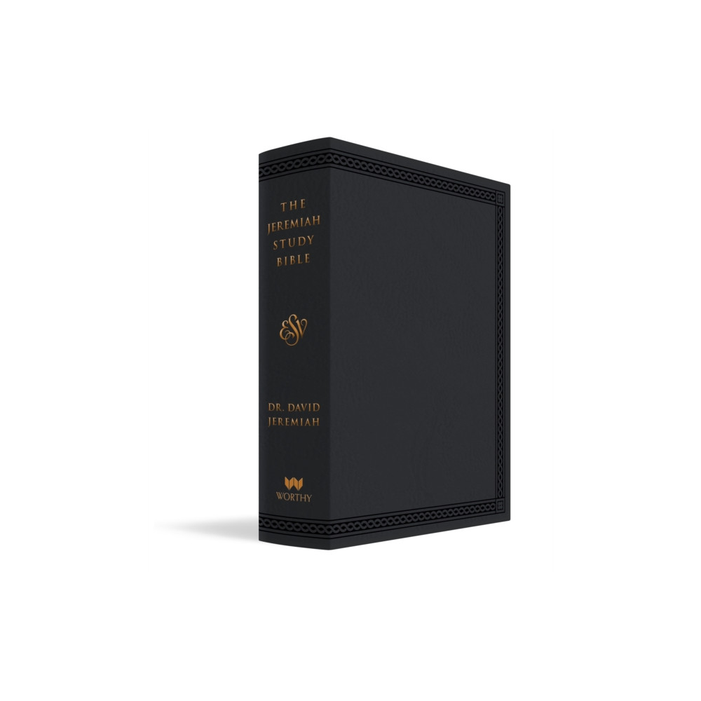 Produktbild för The Jeremiah Study Bible, ESV, Black LeatherLuxe (inbunden, eng)