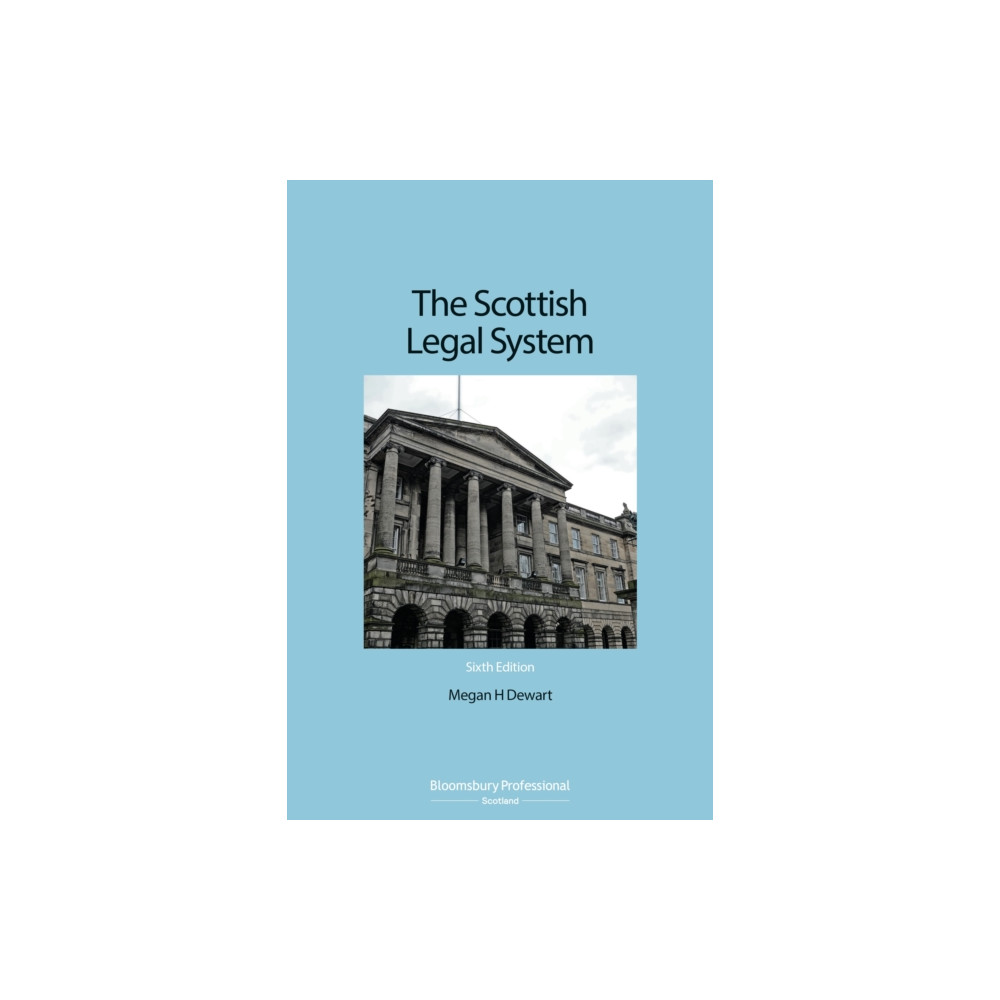 Produktbild för The Scottish Legal System (häftad, eng)