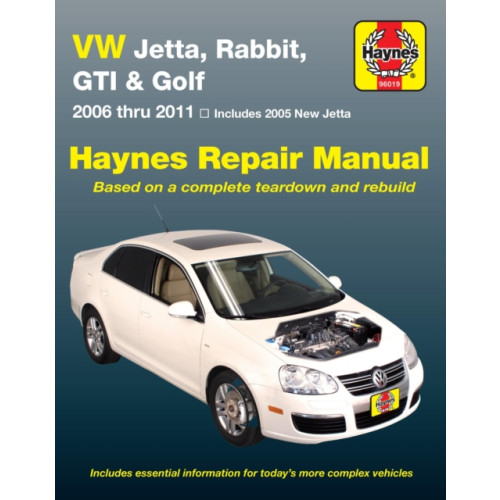 Haynes Publishing Volkswagen VW Jetta, Rabbit, GTI & Golf covering New Jetta (05), Jetta (06-11), GLI (06-09), Rabbit (06-09), GTI 2.0L (06), GTI (07-11) & Golf (10-11) Haynes Repair Manual (USA) (häftad, eng)