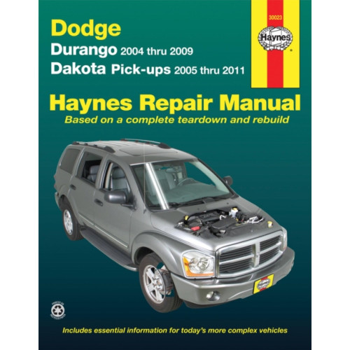 Haynes Manuals Inc Dodge Durango (2004-2009) & Dakota (2005-2011) pick-ups Haynes Repair Manual (USA) (häftad, eng)