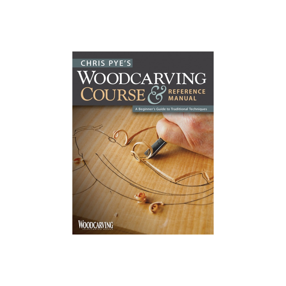 Produktbild för Chris Pye's Woodcarving Course & Referen (häftad, eng)