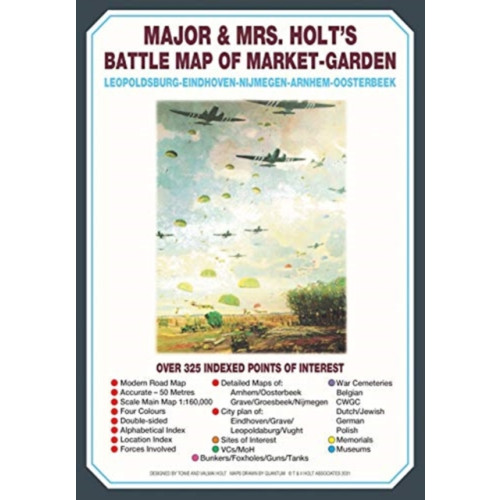 Pen & Sword Books Ltd Major & Mrs Holt's Battle Map of Market Garden (Map) (häftad, eng)