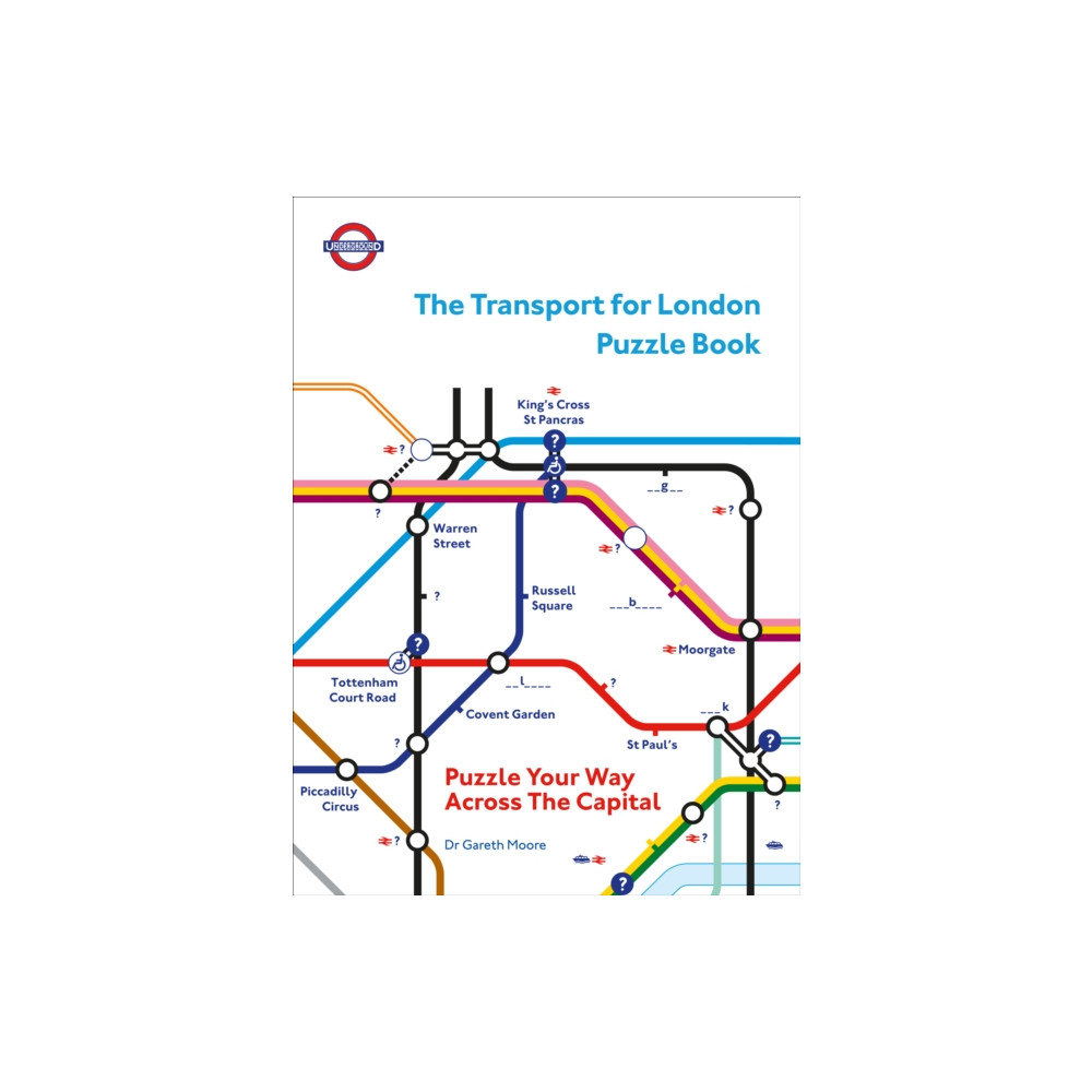 Produktbild för The Transport for London Puzzle Book (häftad, eng)