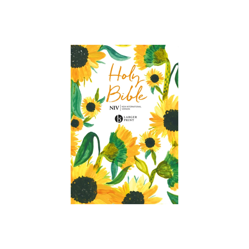 Produktbild för NIV Larger Print Soft-tone Bible (häftad, eng)