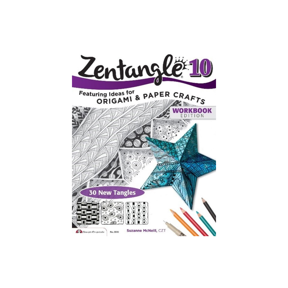Produktbild för Zentangle 10 (häftad, eng)