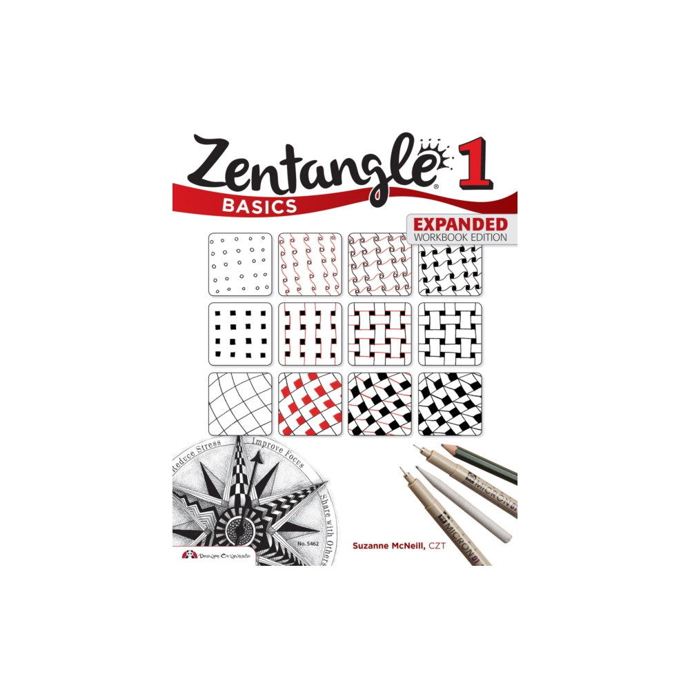 Produktbild för Zentangle Basics, Expanded Workbook Edition (häftad, eng)