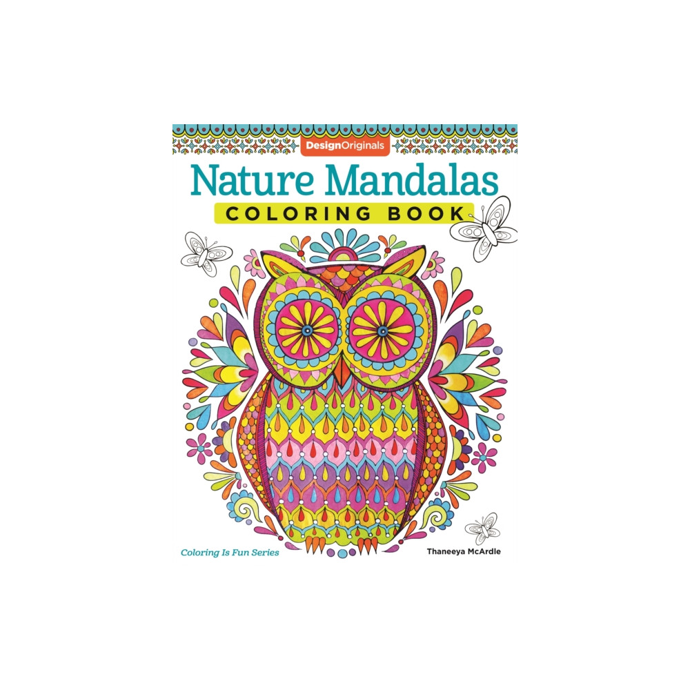 Produktbild för Nature Mandalas Coloring Book (häftad, eng)