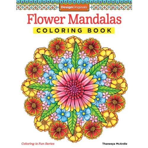 Fox Chapel Publishing Flower Mandalas Coloring Book (häftad)