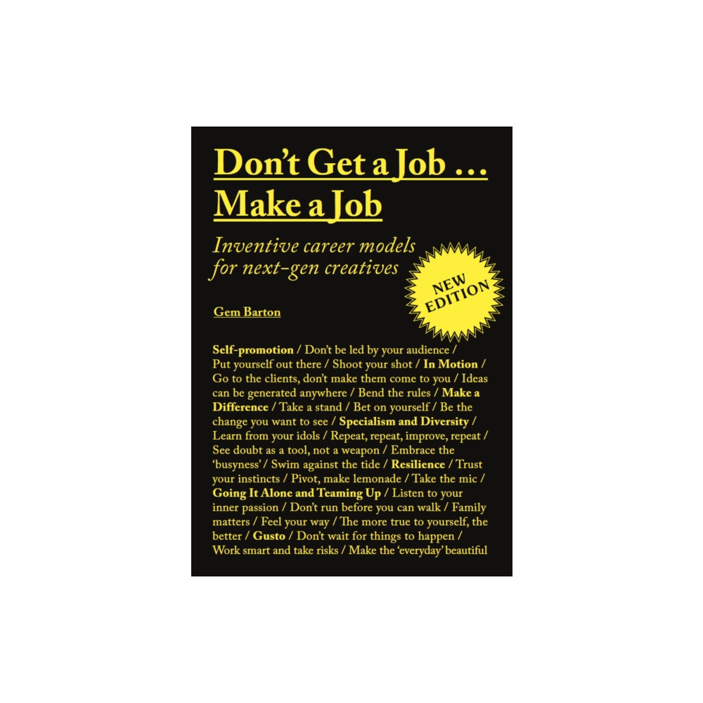 Produktbild för Don't Get a Job…Make a Job New Edition (häftad, eng)