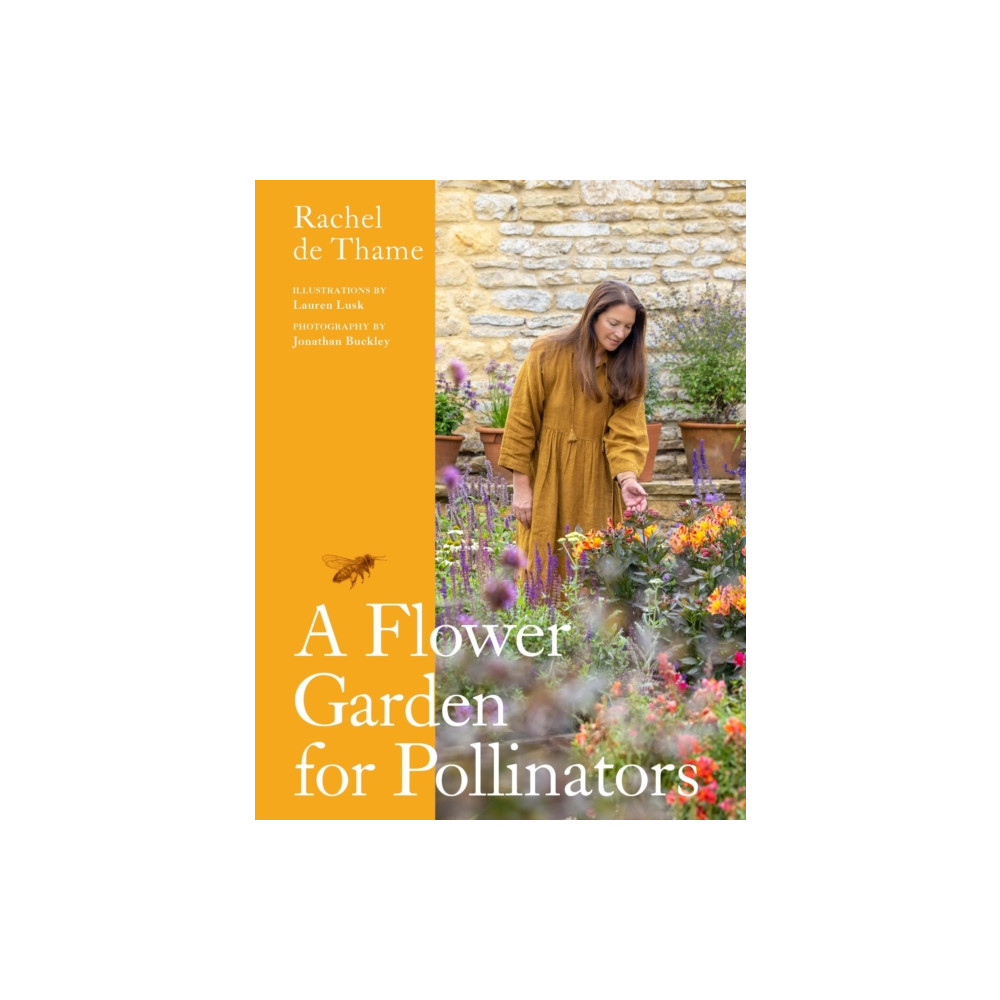 Produktbild för A Flower Garden for Pollinators (inbunden, eng)