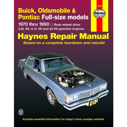 Haynes Publishing Buick, Oldsmobile & Pontiac full-size RWD petrol (1970-1990) Haynes Repair Manual (USA) (häftad, eng)