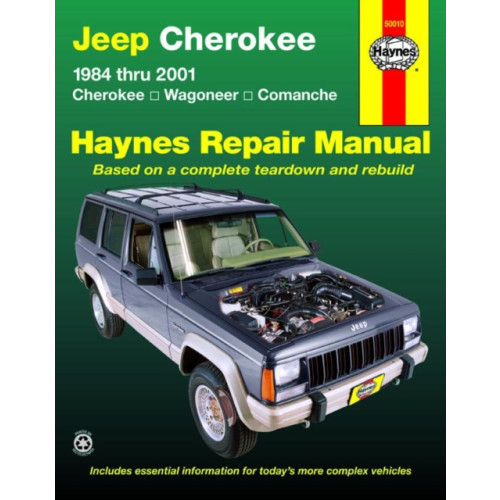 Haynes Publishing Jeep Cherokee Cherokee, Comanche & Wagoneer Limited, 2WD & 4WD, petrol (1984-2001) Haynes Repair Manual (USA) (häftad, eng)