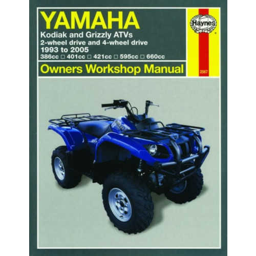 Haynes Publishing Yamaha Kodiak & Grizzly ATVs (93 - 05) Haynes Repair Manual (häftad, eng)