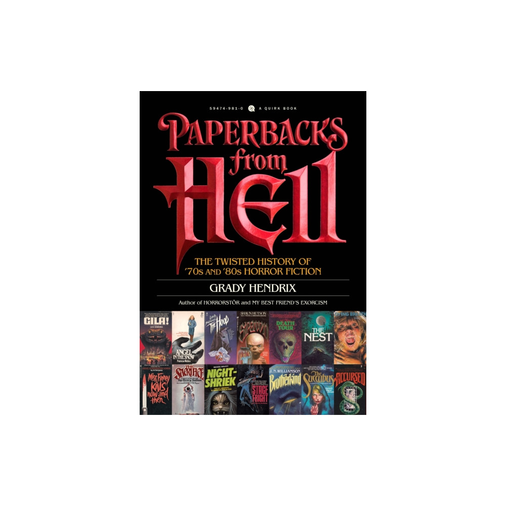Produktbild för Paperbacks from Hell (häftad, eng)