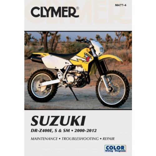 Haynes Publishing Group Suzuki DR-Z400E, S & SM Manual Motorcycle (2000-2012) Service Repair Manual (häftad)