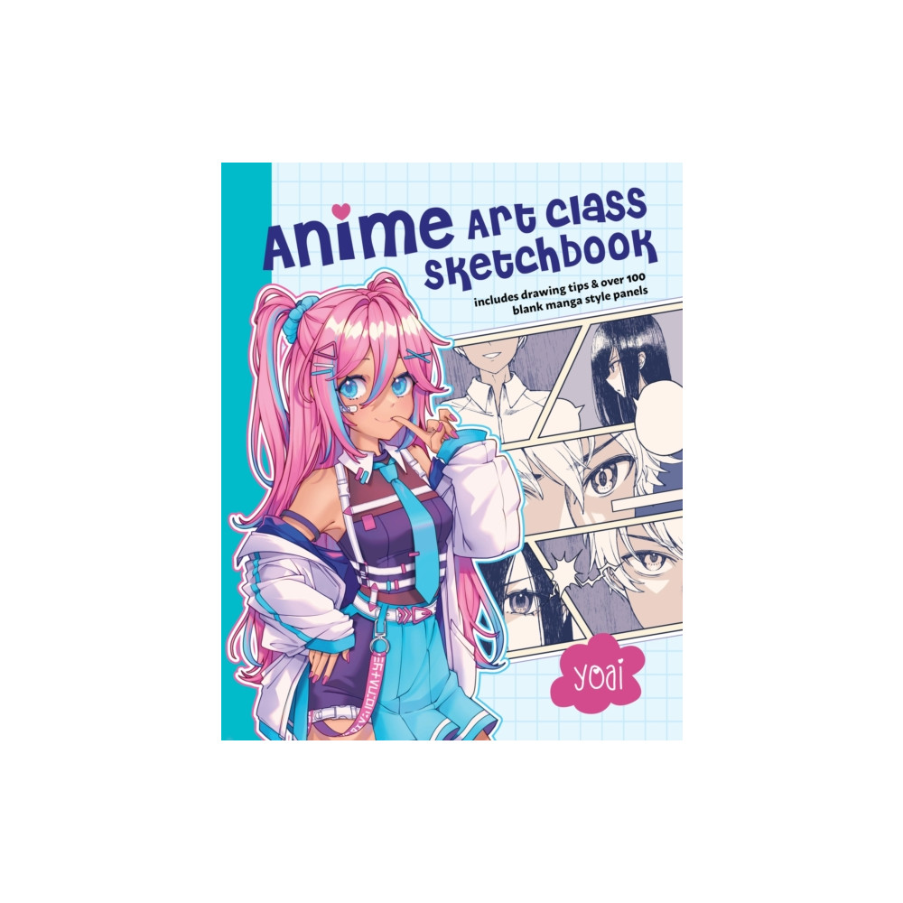Produktbild för Anime Art Class Sketchbook (häftad, eng)