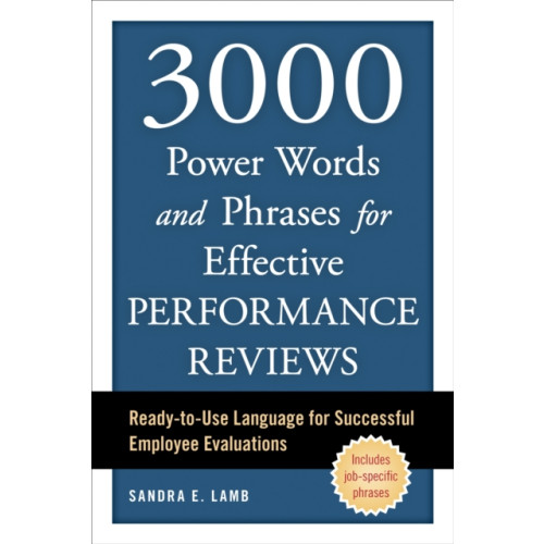 Random House USA Inc 3000 Power Words and Phrases for Effective Performance Reviews (häftad, eng)