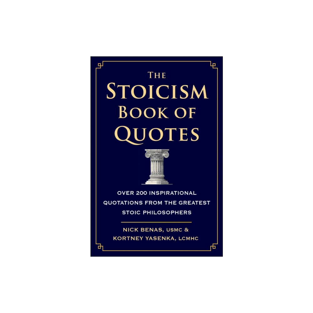 Produktbild för The Stoicism Book of Quotes (inbunden, eng)