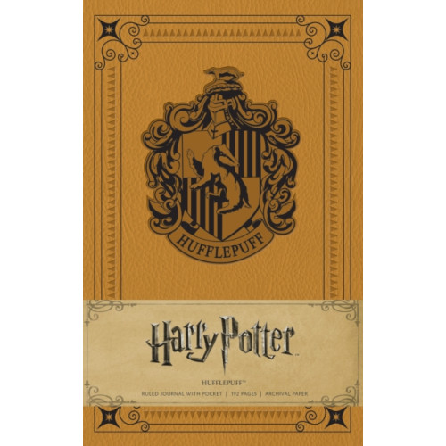 Insight Editions Harry Potter: Hufflepuff Hardcover Ruled Journal (inbunden, eng)