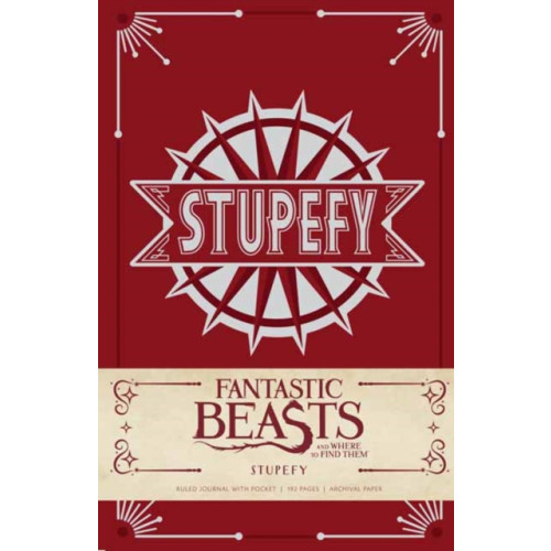 Insight Editions Fantastic Beasts and Where to Find Them: Stupefy Hardcover Ruled Journal (inbunden, eng)