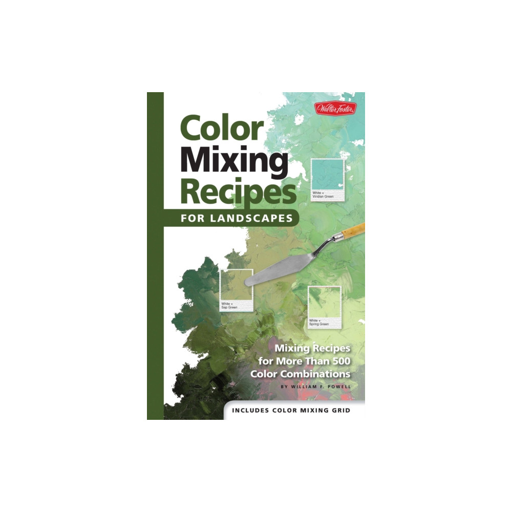 Produktbild för Color Mixing Recipes for Landscapes (inbunden, eng)