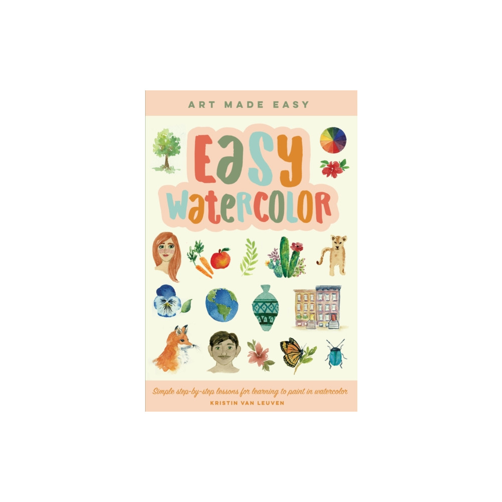 Produktbild för Easy Watercolor (häftad, eng)