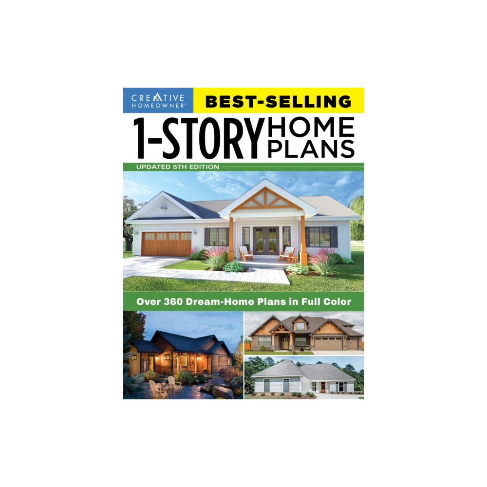 Produktbild för Best-Selling 1-Story Home Plans, 5th Edition (häftad, eng)