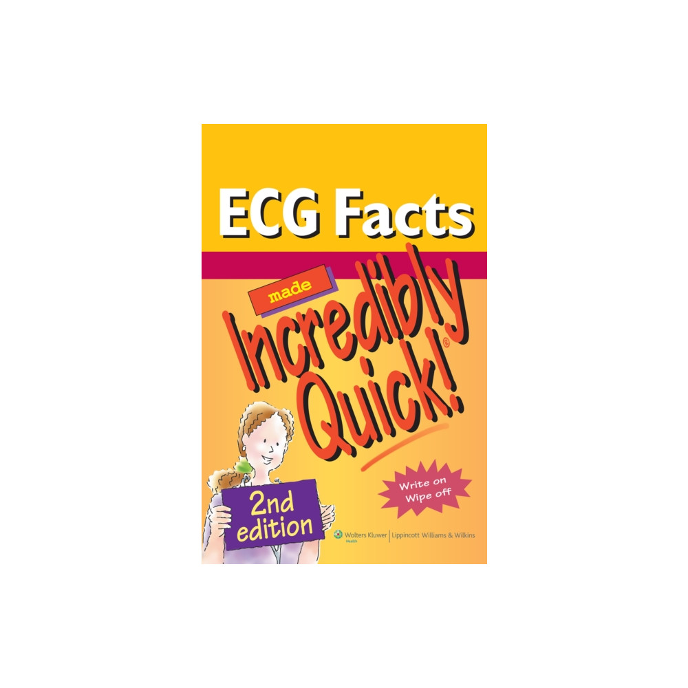 Produktbild för ECG Facts Made Incredibly Quick! (bok, spiral, eng)