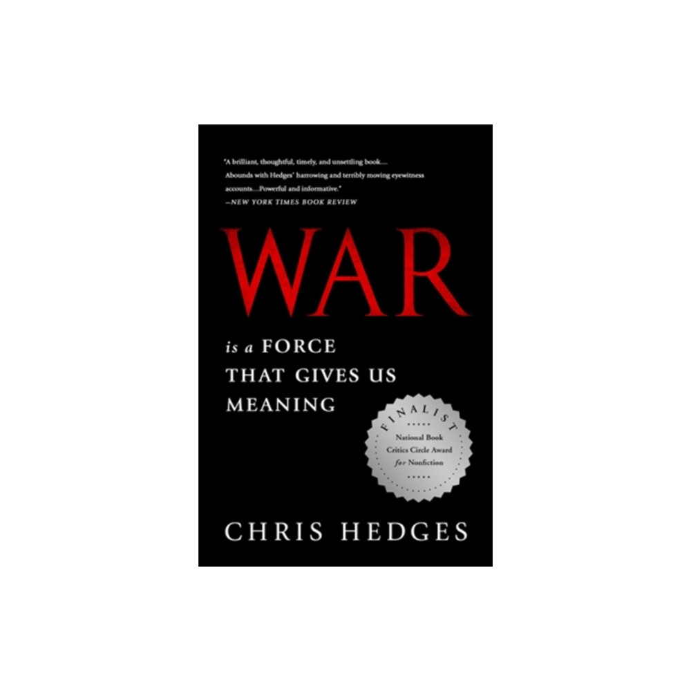 Produktbild för War Is a Force that Gives Us Meaning (häftad, eng)