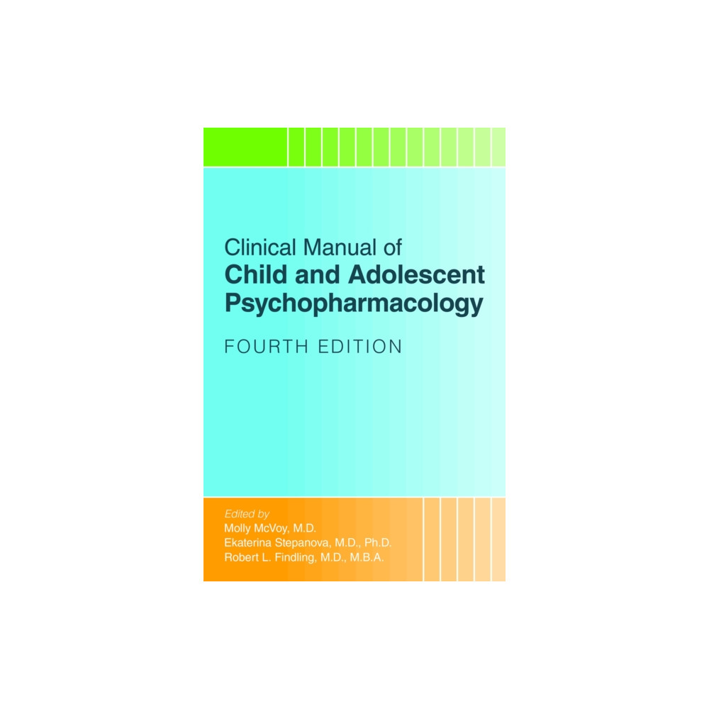 Produktbild för Clinical Manual of Child and Adolescent Psychopharmacology (häftad, eng)