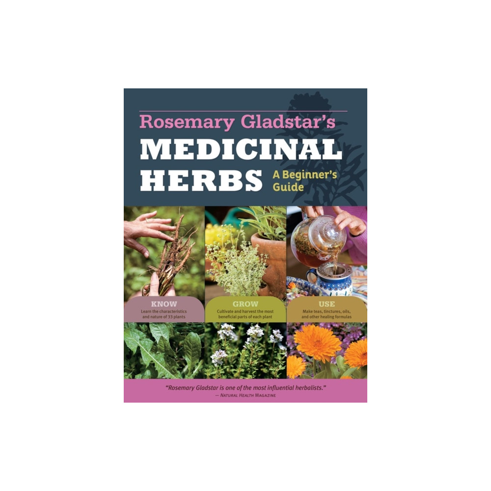 Produktbild för Rosemary Gladstar's Medicinal Herbs: A Beginner's Guide (häftad, eng)