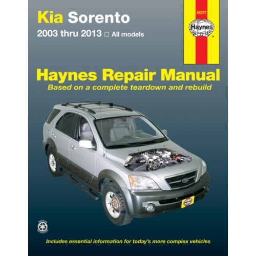 Haynes Manuals Inc Kia Sorento 2003-13 (häftad, eng)