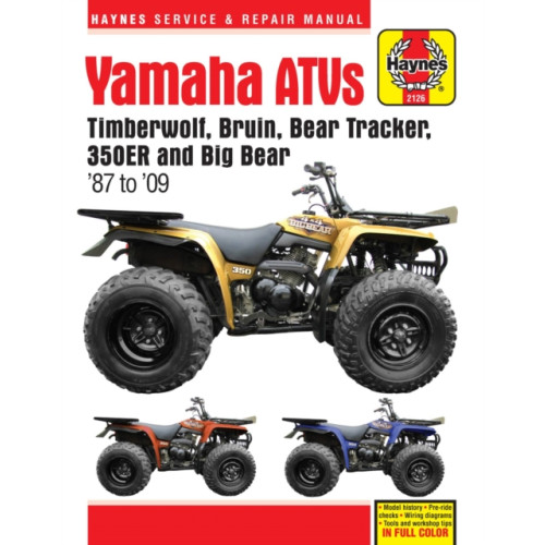 Haynes Manuals Inc Yamaha ATVs (87 - 09) Haynes Repair Manual (häftad, eng)