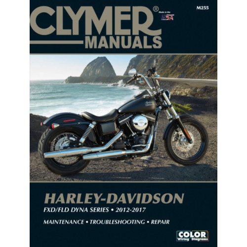 Haynes Manuals Inc Harley-Davidson FXD/FLD Dyna Series (12-17) Clymer Repair Manual (häftad, eng)