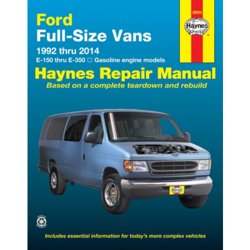 Haynes Manuals Inc Ford full-size E-150-E-350 petrol vans (1992-2014) Haynes Repair Manual (USA) (häftad, eng)