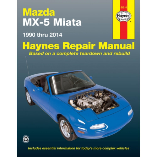 Haynes Manuals Inc Mazda MX-5 Miata for Mazda MX-5 Miata models (1990-2014) Haynes Repair Manual (USA) (häftad, eng)