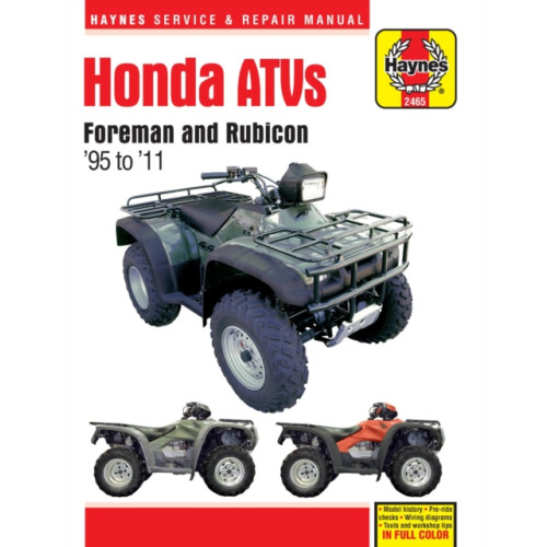 Haynes Manuals Inc Honda Foreman ATV (95 -11) (häftad, eng)