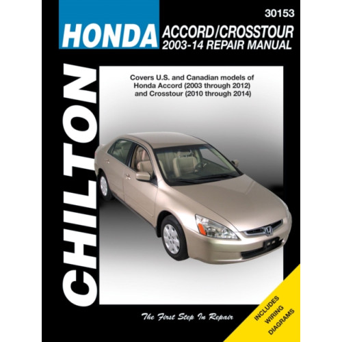 Haynes Manuals Inc Honda Accord/Crosstour (Chilton) (häftad, eng)