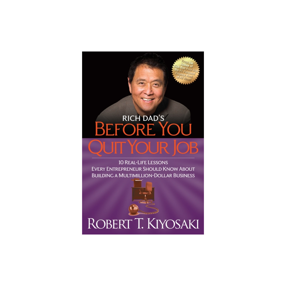 Produktbild för Rich Dad's Before You Quit Your Job (häftad, eng)