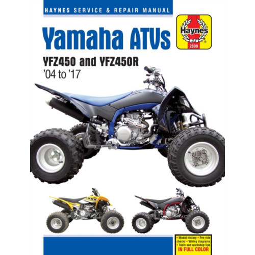 Haynes Manuals Inc Yamaha YZF450 & YZF450R ATV Repair Manual (häftad, eng)