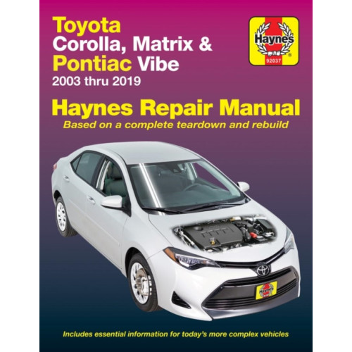 Haynes Manuals Inc Toyota Corolla (03-19) (USA) (häftad, eng)
