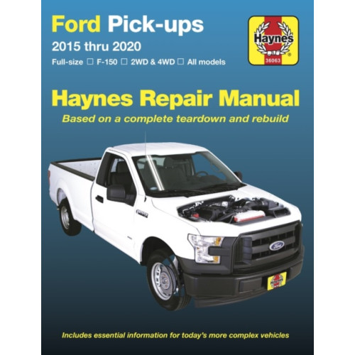 Haynes Manuals Inc Ford F-150 Pick Ups '15-'17 (häftad, eng)
