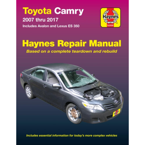 Haynes Manuals Inc Toyota Camry & Avalon & Lexus ES 350 (2007-2017) (USA) (häftad, eng)