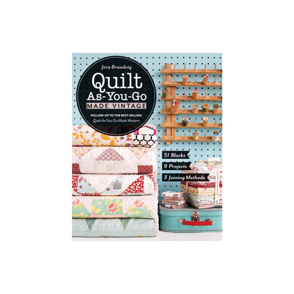 Produktbild för Quilt As-You-Go Made Vintage (häftad, eng)