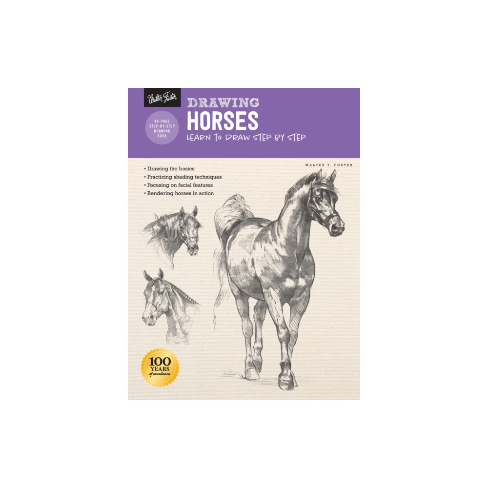 Produktbild för Drawing: Horses (häftad, eng)