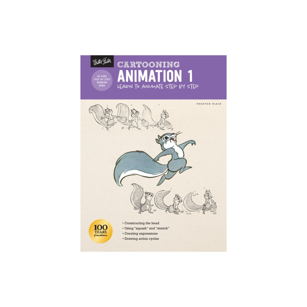 Produktbild för Cartooning: Animation 1 with Preston Blair (häftad, eng)