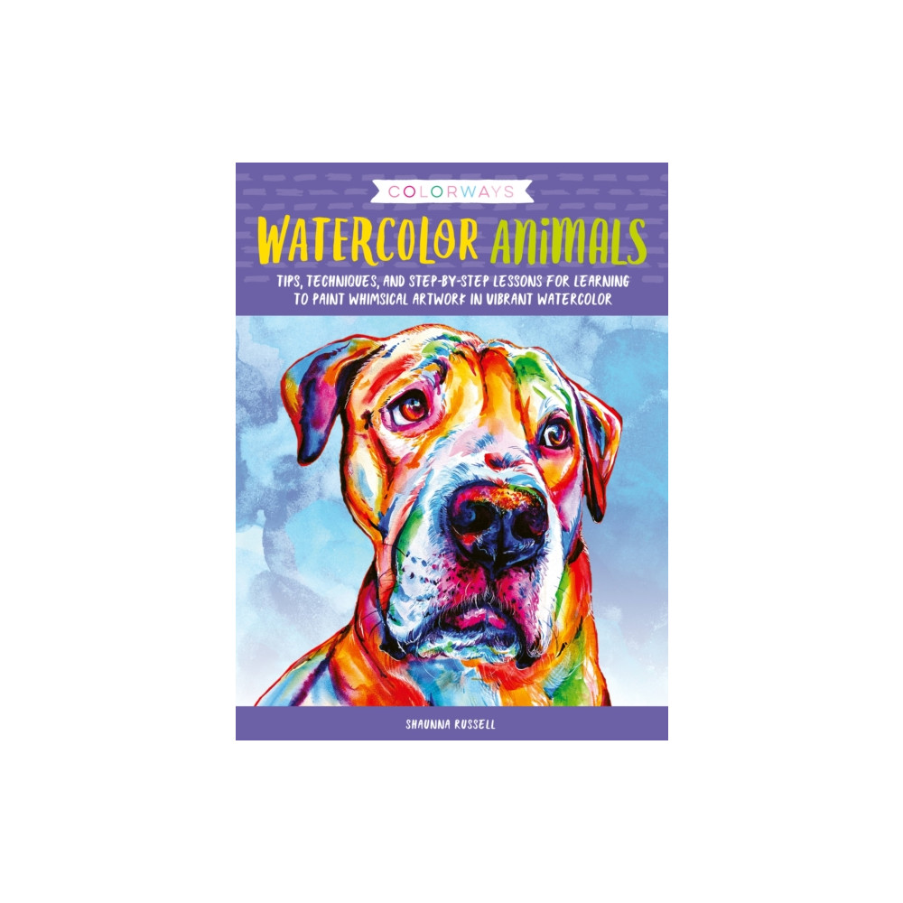 Produktbild för Colorways: Watercolor Animals (häftad, eng)