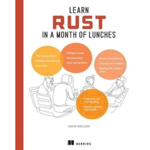 Manning Publications Learn Rust in a Month of Lunches (inbunden, eng)