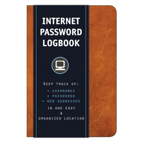 Quarto Publishing Group USA Inc Internet Password Logbook (Cognac Leatherette) (inbunden, eng)